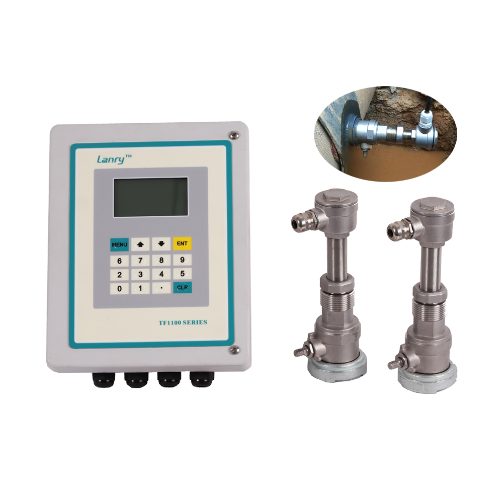 Factory Direct: Wall Mounted RS485 Modbus Ultrasonic Liquid Flowmeter