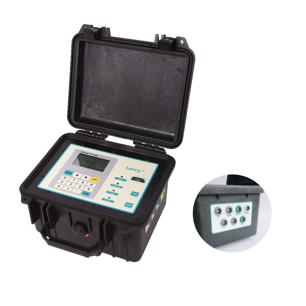 battery powered ultrasonic flow meter for sea water