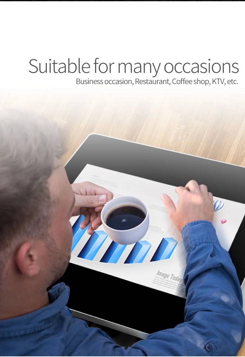 Interactive Smart touch screen table for coffee shop (5)