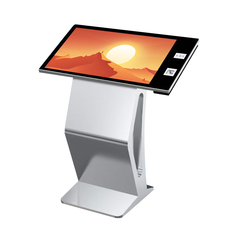 Factory Direct: K Base Design Touch Screen Self Checkout Kiosk with QR Code Scanner & ID Card Reader - 32