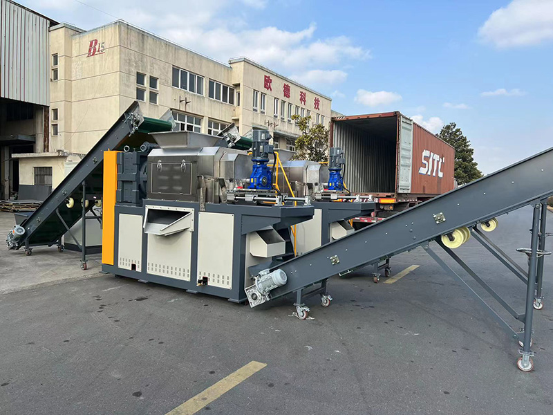 Film squeezing dryer/PE Film screw press dryer/ Plastic film squeezing pelletizing dryer/ PP Raffia bag squeezing dryer/ Plastic Film dryer