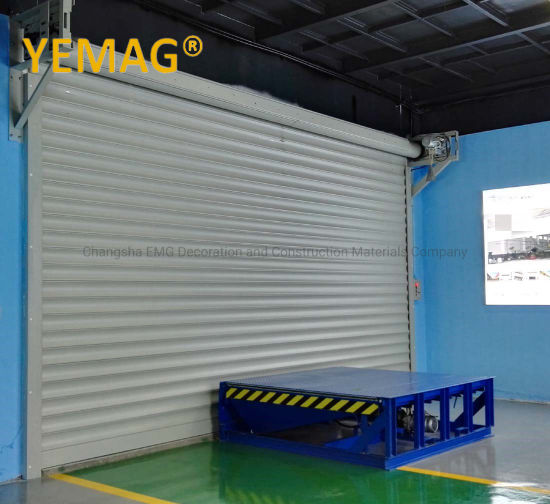 Industrial Electric Thermal Insulated Vertical Roll up Sectional Door for Cold Room or Warehouse - China Section Door, Automatic Section Door | Made-in-China.com