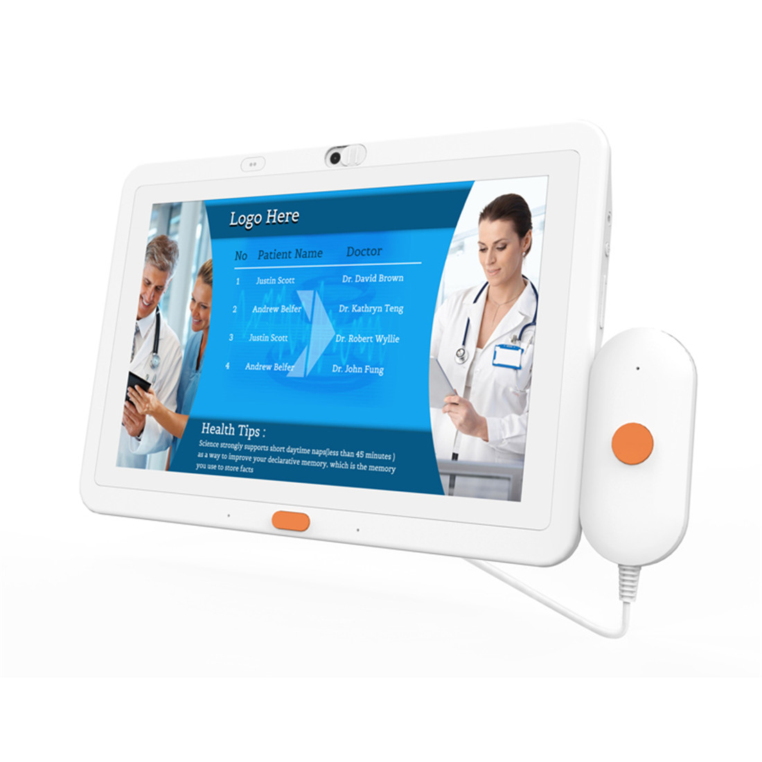 Factory Direct 10.1/13.3inch Nurse Calling Android Tablet - Reliable and Efficient Solution for Hospitals