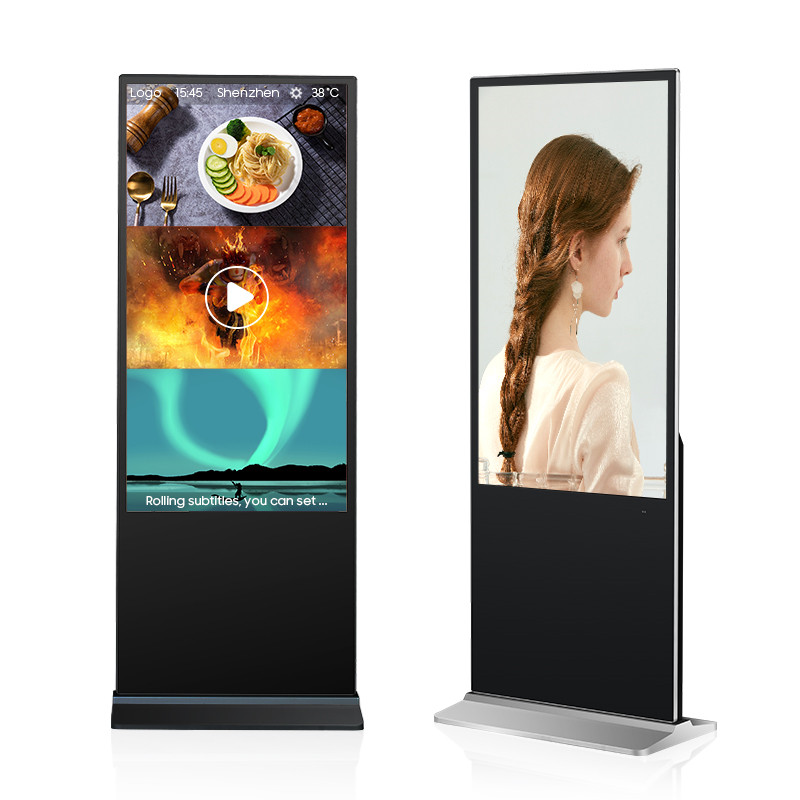 Indoor LCD Display Floor Stand | Factory Direct <a href='/digital-signage/'>Digital Signage</a> for Advertising