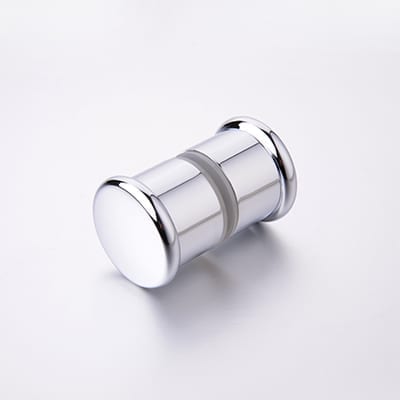 Factory Direct: High-Quality HS-053zamak Solid Bathroom Round Shower Door Handle - Polished Chrome