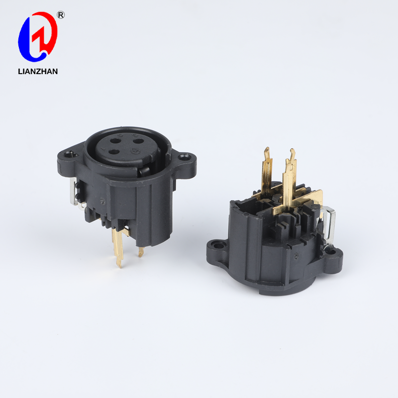 Quality XLR Chassis Panel Mount Female Socket Connector - Factory Direct Pricing