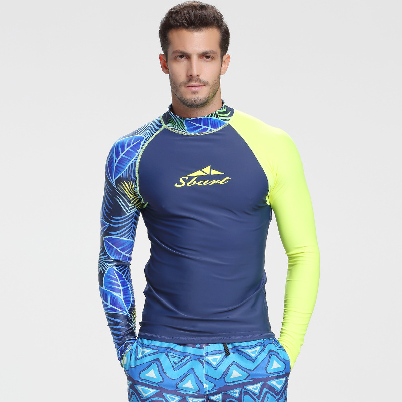 Men's Rash Vest <a href='/surf-shirt/'>Surf Shirt</a>: Factory-Made Compression Sun Protection Clothing