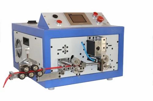 Automatic Multi-core Cable Stripping and Crimping Machine