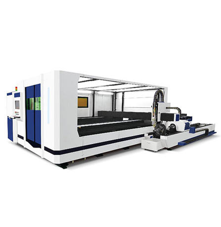 ACCURL 4kw tube laser cutting machine with loading system 3D bevel cutting head - ACCURL