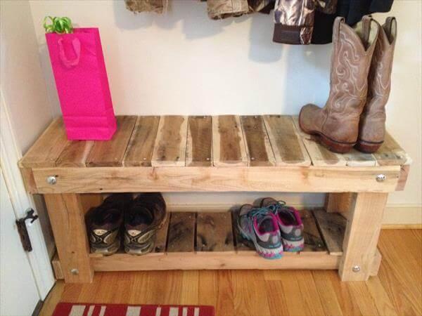 Wooden Shoe Rack: 30 Outstanding Coat Rack With Shoe Storage Marvelous Coat Rack With Bench 30 Charming Entryway Coat Rack And Storage Bench | Reversephonelookupsearch