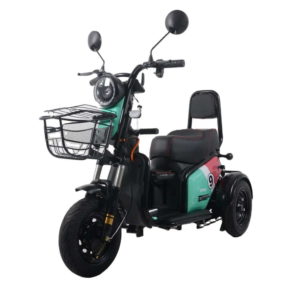  Electric Tricycle Hot Sale New Model Three Wheel for  Elderly