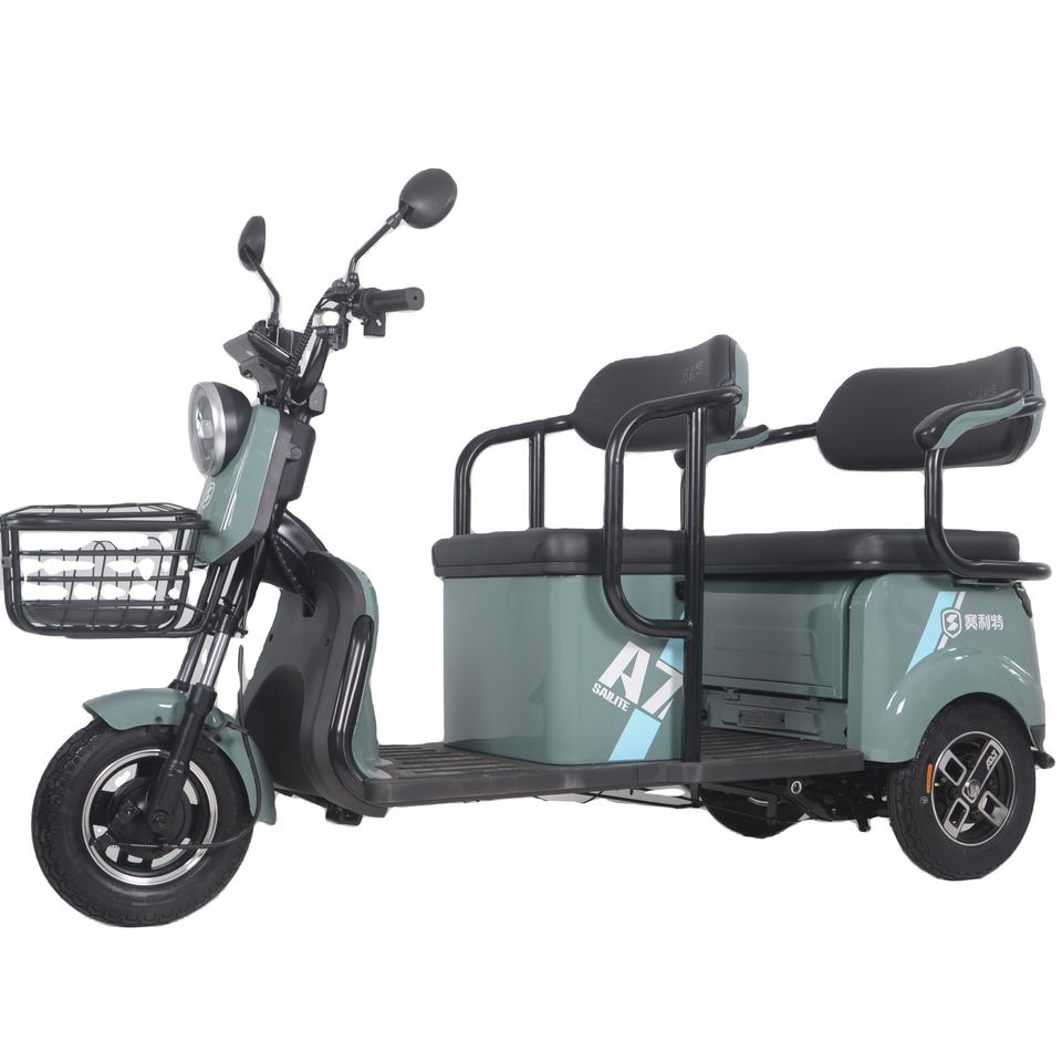 Unisex High Quality Cheap Price Cargo Charging Generator Fat Tire Electric Tricycle