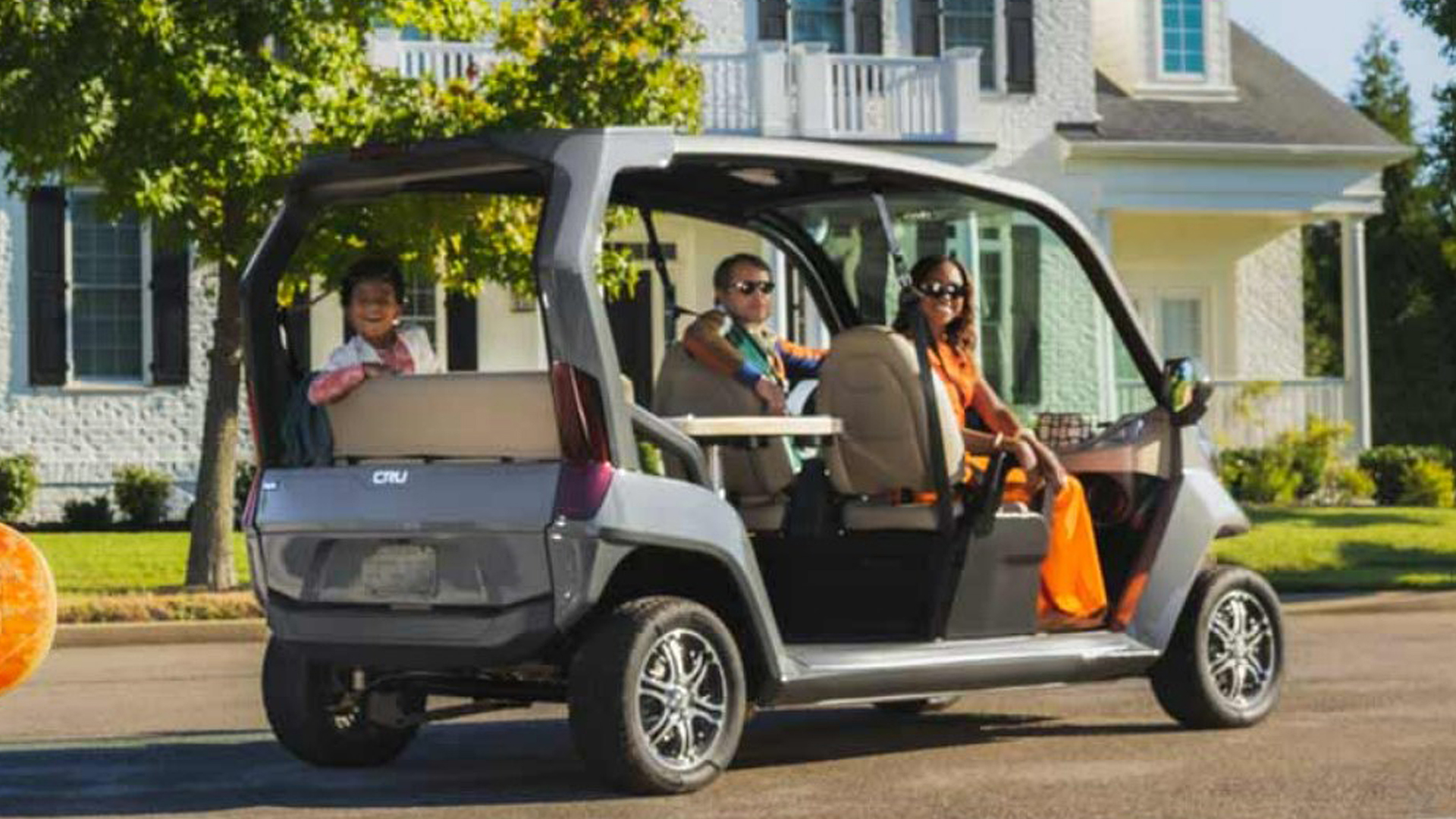 4 Seater Electric Golf Cart Trolley - China Club Car, Electric Car | Made-in-China.com