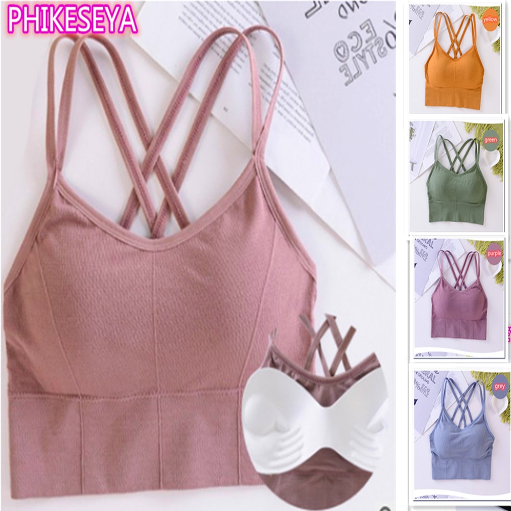 China Dry fit fashion sports bra sports crop top Manufacturers