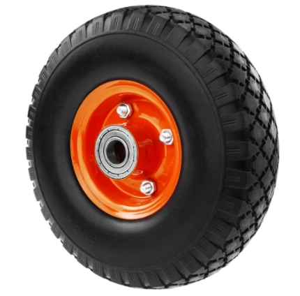 Polyurthane <a href='/flat-free-wheel/'>Flat Free Wheel</a> For trolley 3.00-4 10 inch