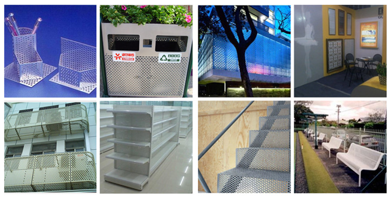 application of perforated metal mesh