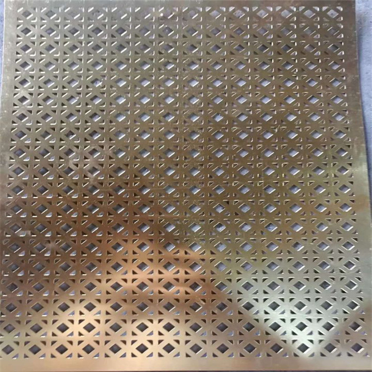 Square Hole Aluminium/304 Stainless Steel Perforated Metal Panel/ Perforated Metal Wire Mesh