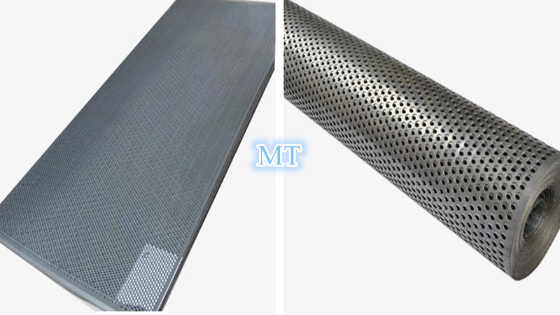 Wheat Sprouting Oblong Holes Perforated Metal Mesh