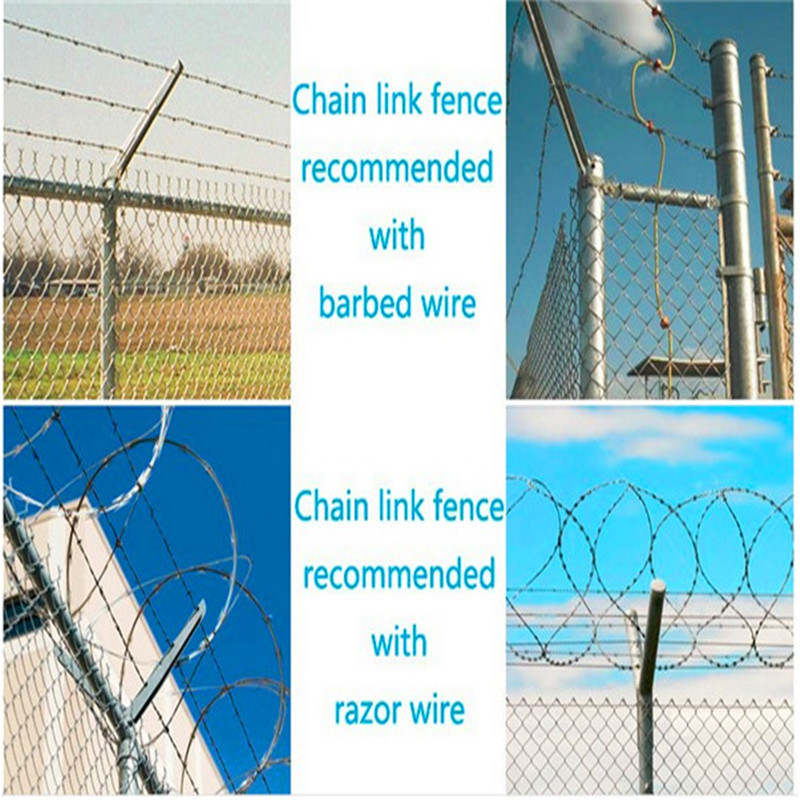 PVC Coated Tennis Chain Link Fence (MT-CL026)