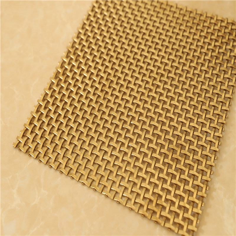 Gold Color Decorative Wire Mesh (MT-GOLD001)