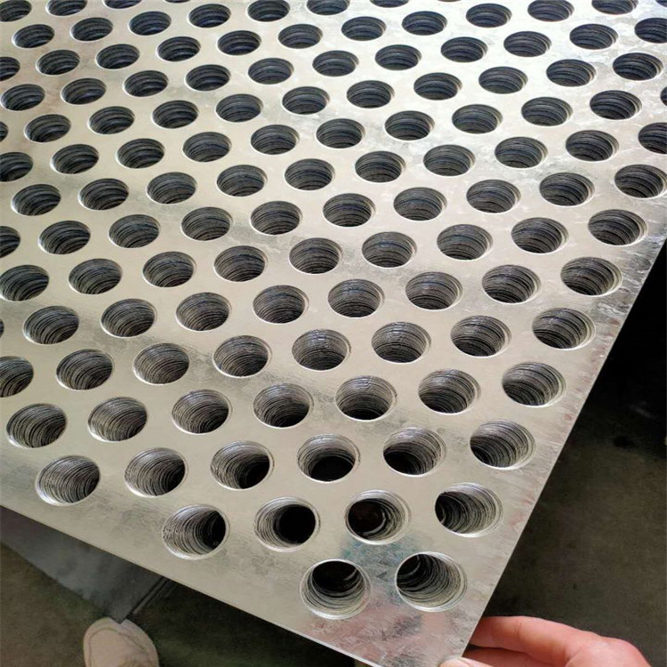 Square Hole Aluminium/304 Stainless Steel Perforated Metal Panel/ Perforated Metal Wire Mesh