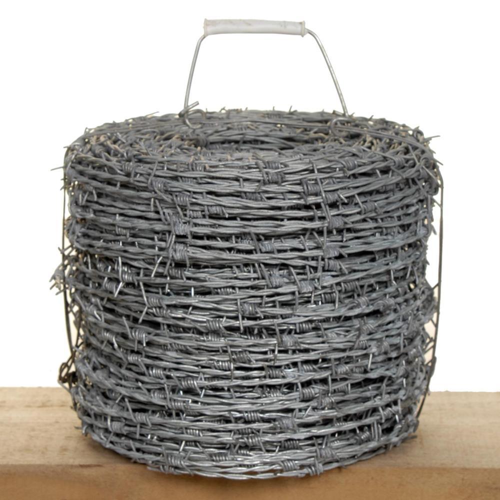 Hot Dipped Galvanized Barbed Wire 25kgs/Roll