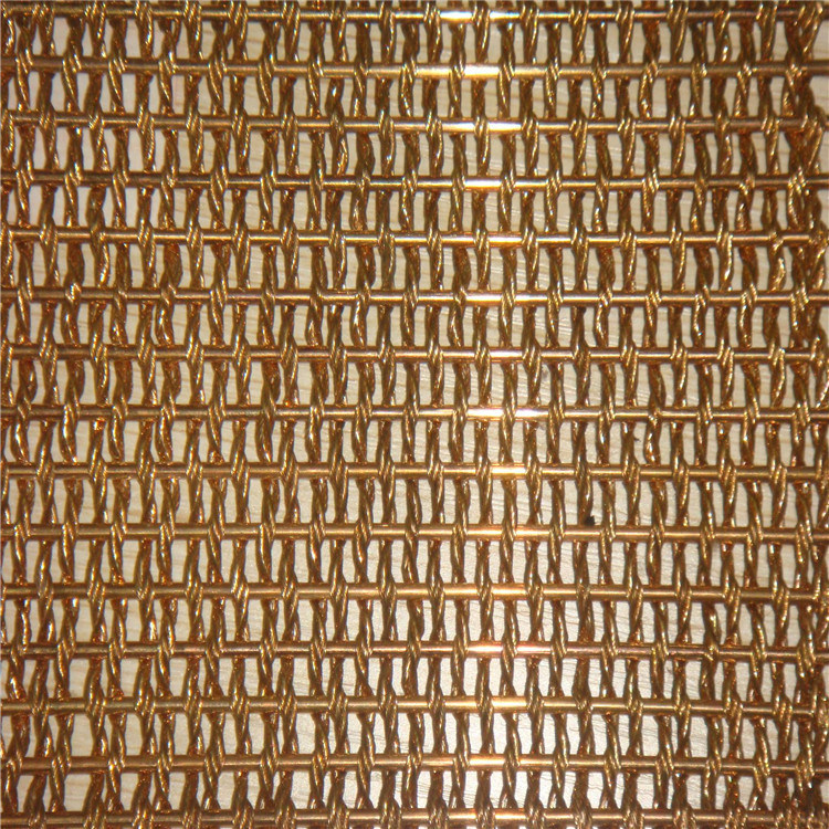 Copper Decorative Wire Mesh