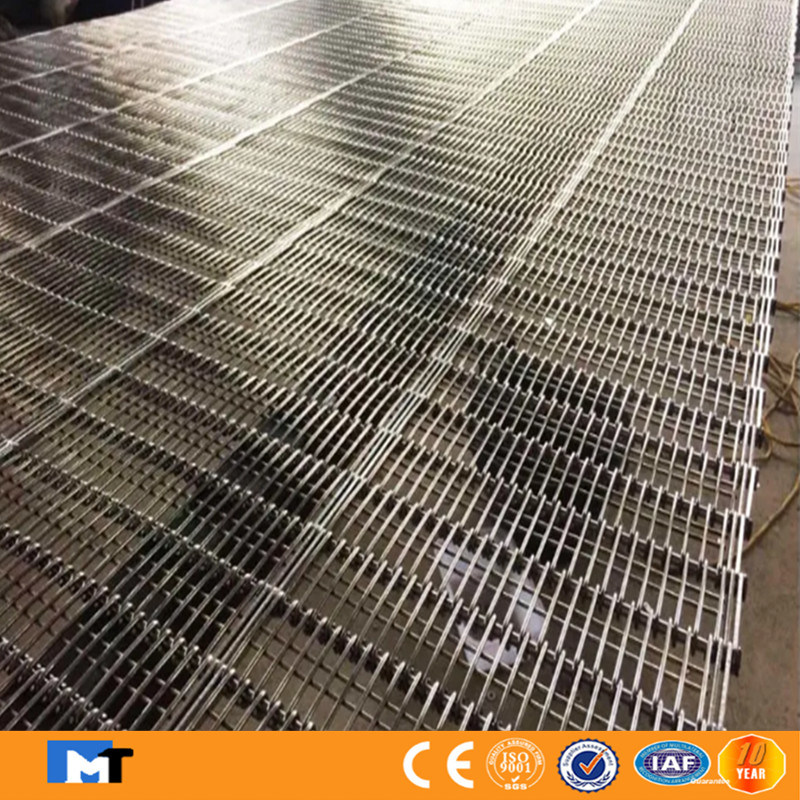 High Quality SS304 Stainless Steel Wire Ring Belt Eye Link Conveyor Wire Mesh Belt