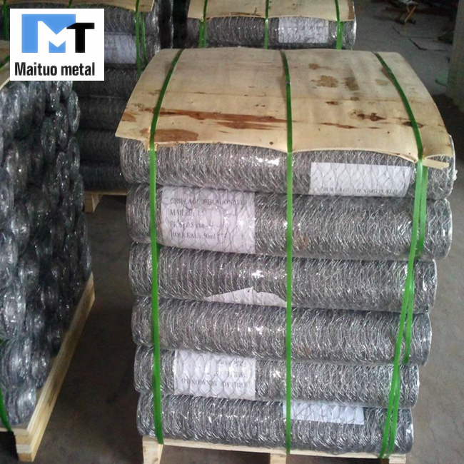 Hexagonal Wire Netting Hot Dipped Galvanized/Electro Galvanized 3/4" 1/2" 1"