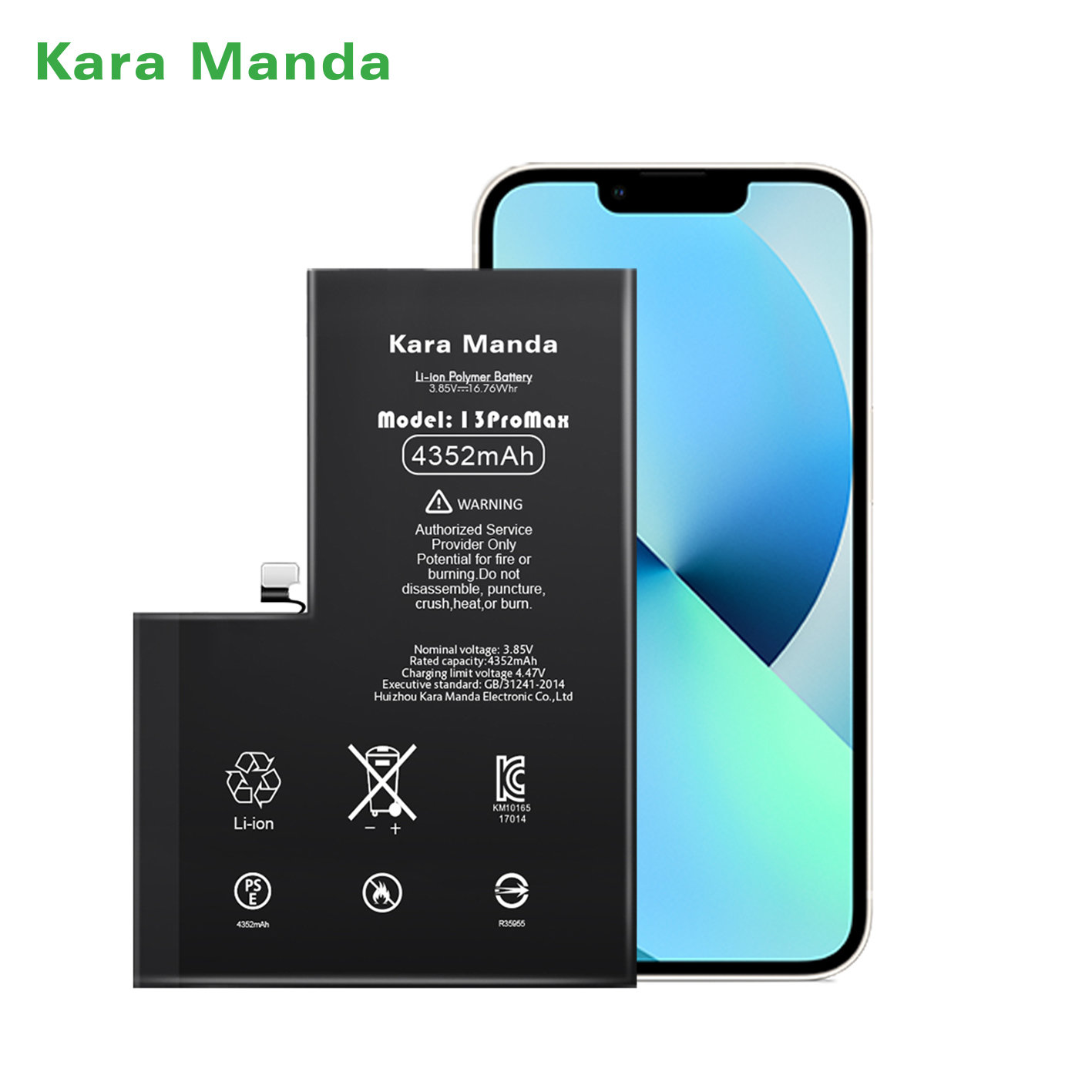 IPhone 13 Pro Max Replacement Battery <a href='/original-capacity/'>Original Capacity</a> 4352mAh-<a href='/wholesale-oem/'>Wholesale OEM</a>|<a href='/kara-manda/'>Kara Manda</a>