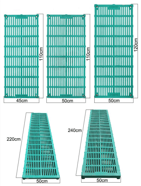 Composite fiberglass slat floor2799