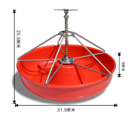 Plastic piglet feeder1019