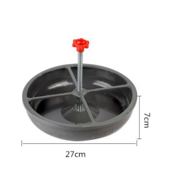 Steel piglet feeding bowl1439