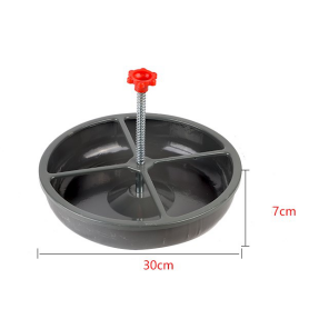 Steel piglet feeding bowl1440