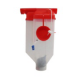 Ajustable pig feed dispenser1796