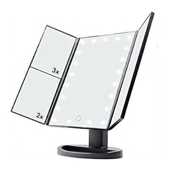 Magnifying Mirror With Light Magnifying Oversized Fluorescent Lighted Glamour <a href='/vanity-mirror/'>Vanity Mirror</a> Magnifying Mirror Light Wall Mount  wriggels.com