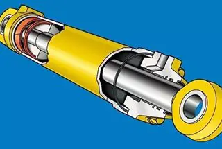 Hard Chrome Plated Rod Piston Hydraulic Cylinder Parts For Single Acting Truck of telescopic-hydrauliccylinder