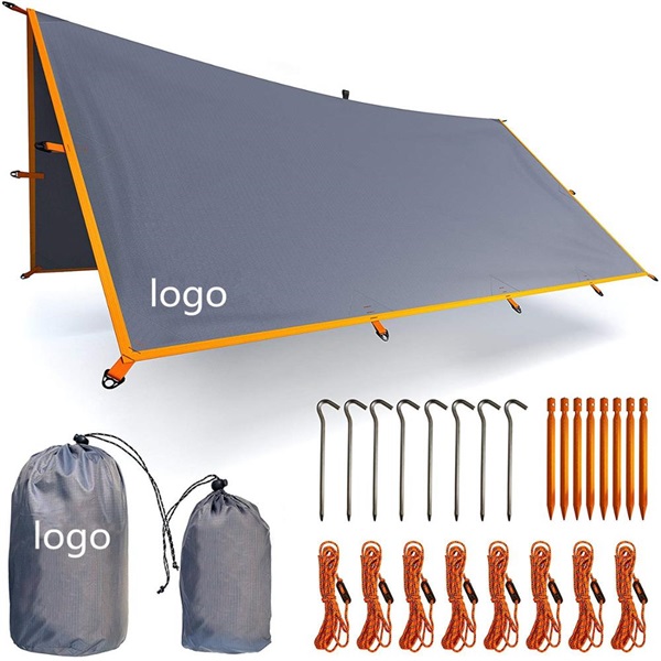 Premium Lightweight Camping Rain Fly: <a href='/210t-nylon-pu/'>210T Nylon/PU</a> Waterproof Tarp - Factory Direct