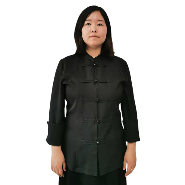 cooking long sleeve female chef uniform coat