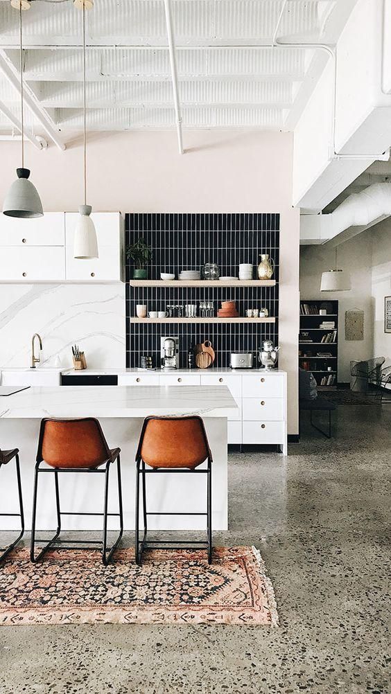 Black And White Marble Floor White Kitchen With Black And White Harlequin Tile Floor Black White Marble Floor  disneykate.com