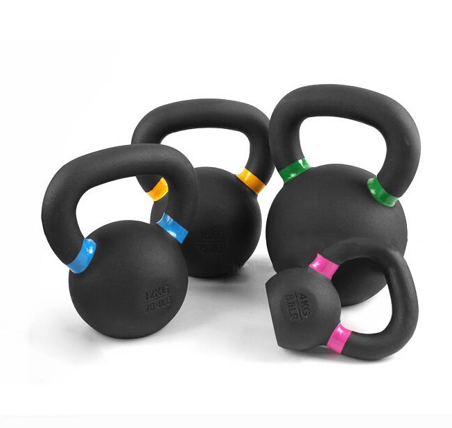 powder coated kettlebell