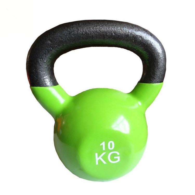 Good quality gym Weight Lifting Vinyl Dipping kettles bell for sale