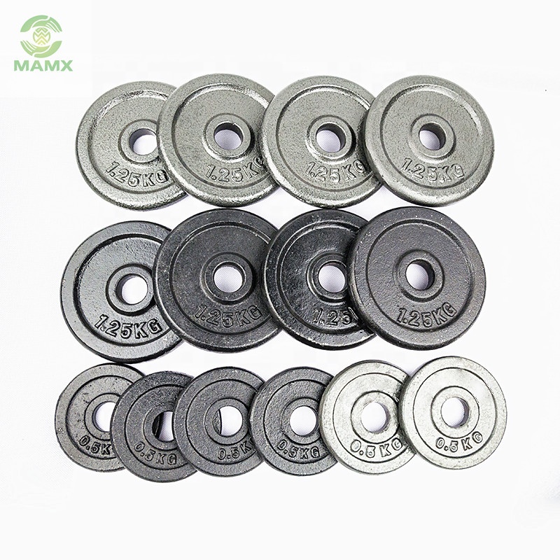 Factory Wholesale Cast Iron 5Kg And 20Kg <a href='/barbell/'>Barbell</a> Bumper Weight Plates