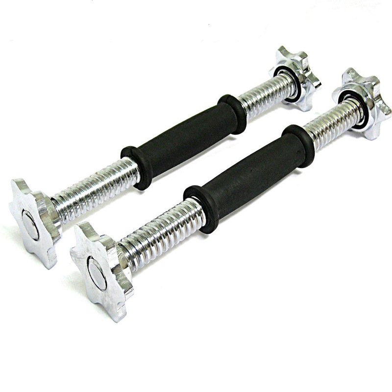 Chromed holistic sleeve dumbbell  Handle normal Dumbbell Bar