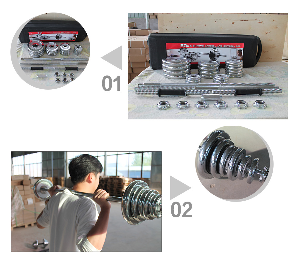 adjustable dumbbell set