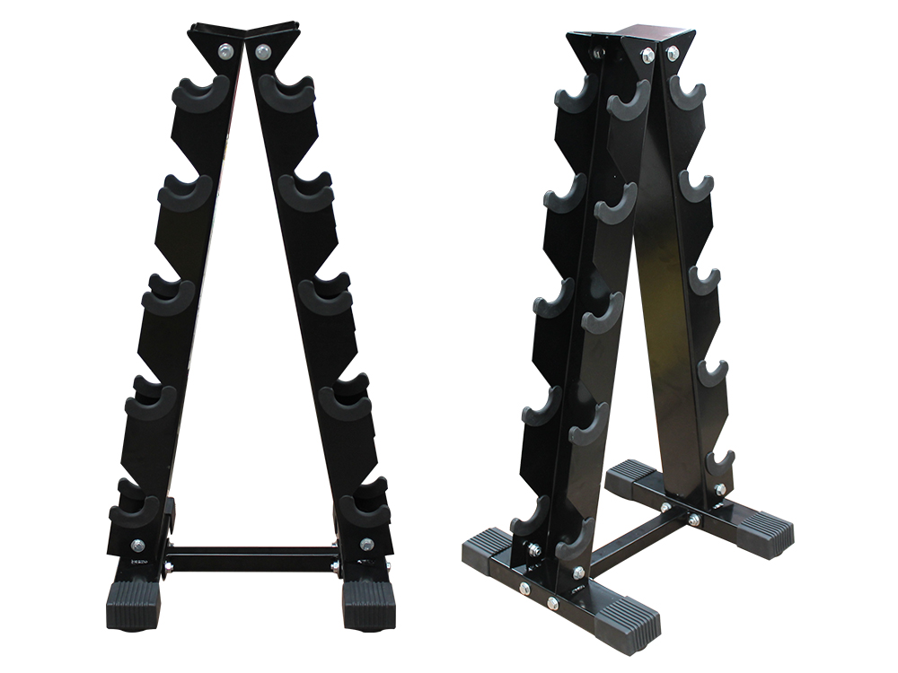 multi grip dumbell rack