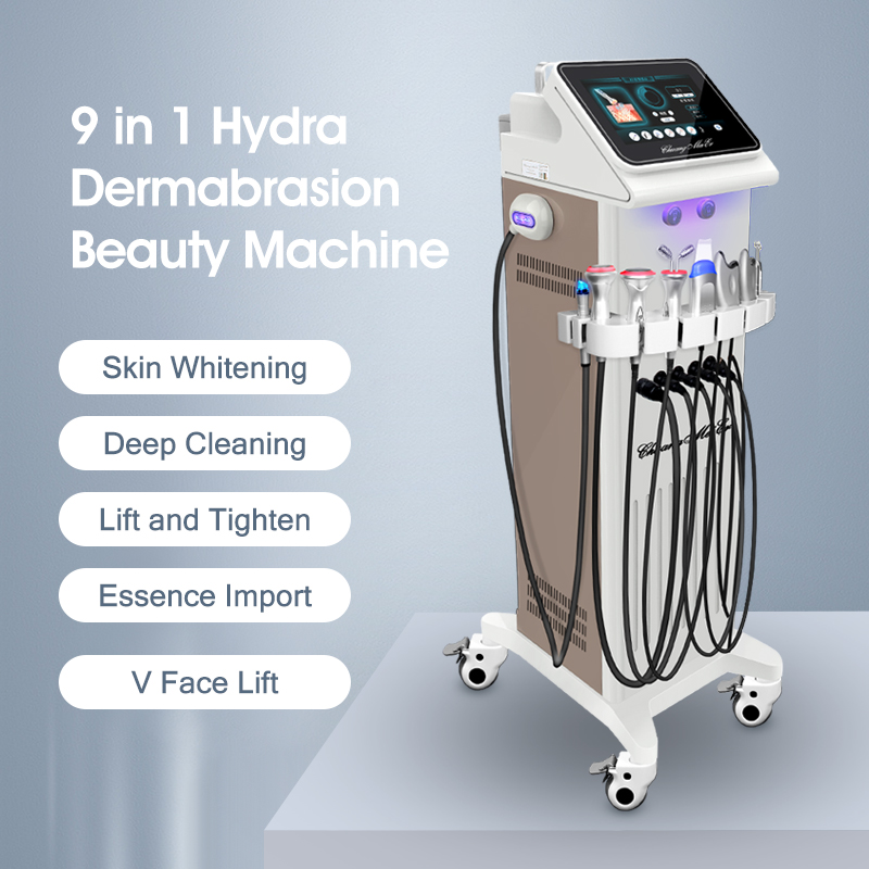 Factory Direct: 9 in 1 Hydra Dermabrasion Beauty Machine | Enhance Skincare