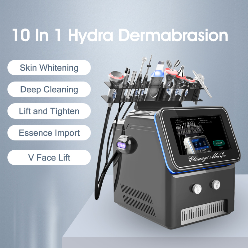 Factory Direct: Get Flawless Skin with our Portable 10 in 1 Hydra Dermabrasion System