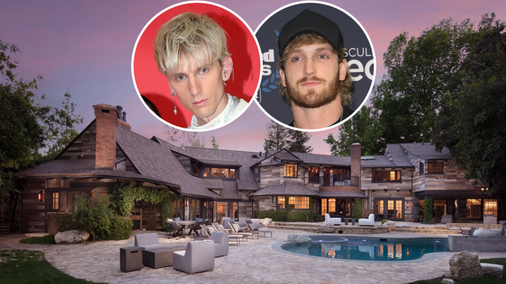 Machine Gun Kelly Buys Logan Pauls Los Angeles House  DIRT