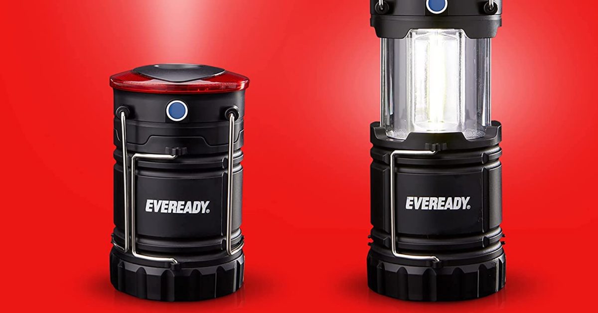 Eveready's 4-pack of Rechargeable LED Camping Lanterns falls to new low at $20